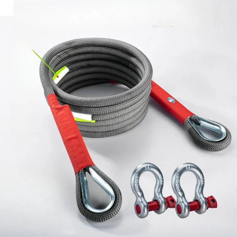 Car Towing Rope Off-road Vehicle Can Tow 20Tons Rescue Towing Rope Version Which Is Very Reliable and Wear-resistant