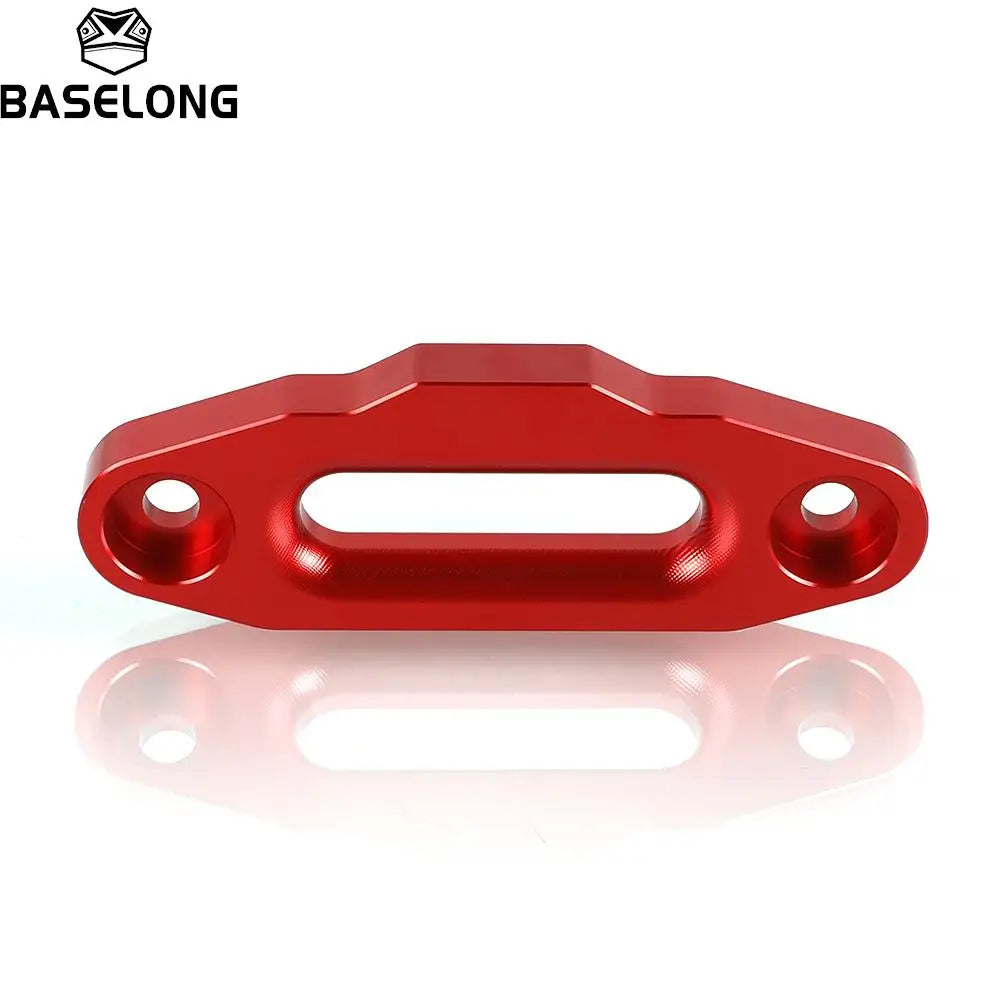 ATV Front Rear Hawse Fairlead Winch Rope For 7/8" INCH 124 MM Mount Bolt Centers For 2000-3500 LBS UTV Winches Aluminum