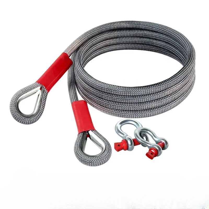 Car Towing Rope Off-road Vehicle Can Tow 20Tons Rescue Towing Rope Version Which Is Very Reliable and Wear-resistant