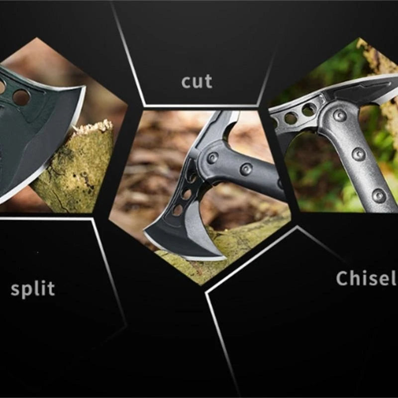 Tactically Hatchets Axes Survival Throwing Hatchets with Sheaths Portable Camping Axes for Outdoor Splitting Enduring