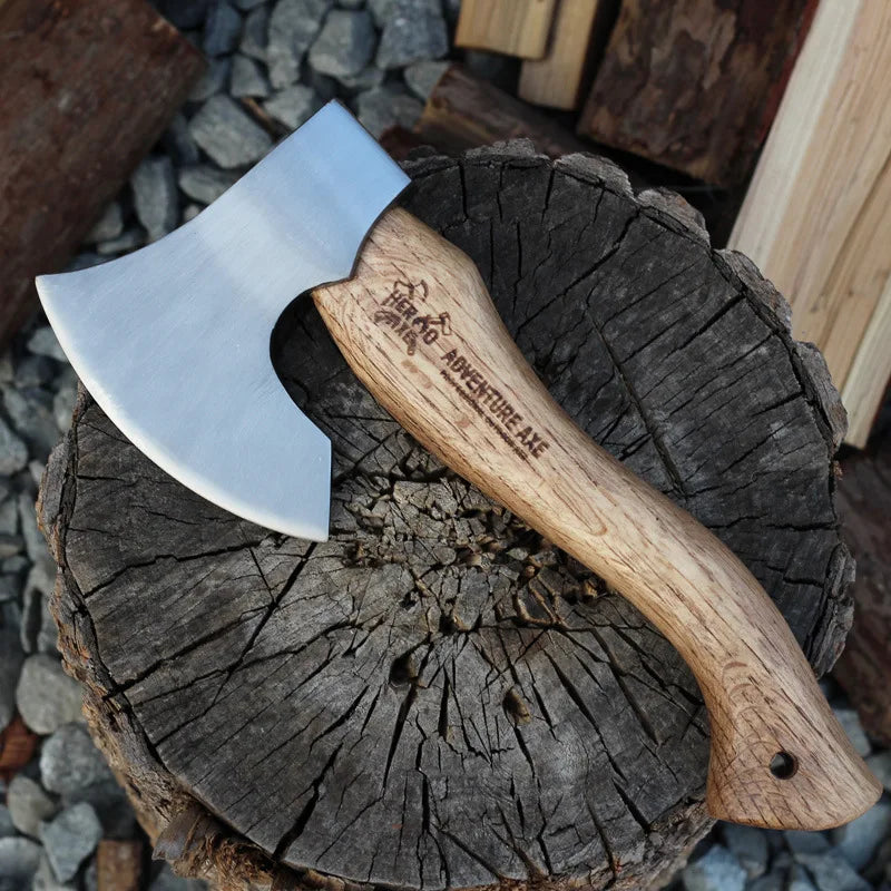 Austeel Wood Forged Outdoor Camping Hand Axes Family Firewood Splitting Tools Multi-functional Nieman Axes