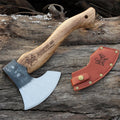 Austeel Wood Forged Outdoor Camping Hand Axes Family Firewood Splitting Tools Multi-functional Nieman Axes
