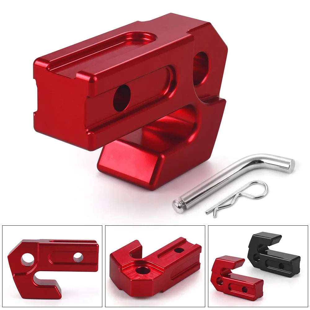 2" Towing Hitch Receiver Skid Protection 45000 lbs For Off-Road Trucks SUV Towing Recovery For 3/4" D-Ring or Soft Shackle