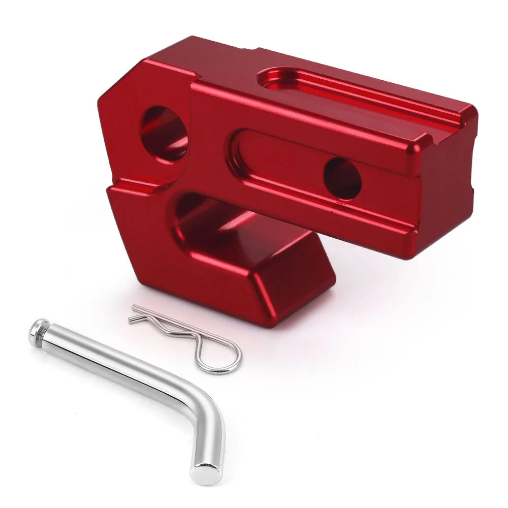 2" Towing Hitch Receiver Skid Protection 45000 lbs For Off-Road Trucks SUV Towing Recovery For 3/4" D-Ring or Soft Shackle