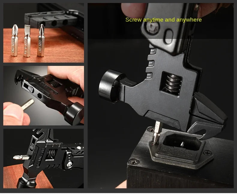 Multi functional wrench Hammer combination universal folding pliers tool Wrench universal folding pliers Hand Tools