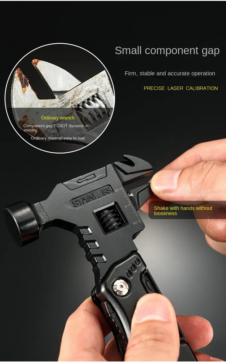 Multi functional wrench Hammer combination universal folding pliers tool Wrench universal folding pliers Hand Tools