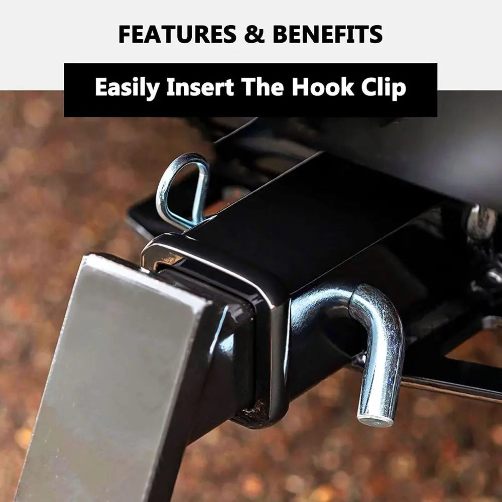 SET Cenipar Trailer Hitch Pin & Clip with Grooved Head, 5/8-Inch Diameter, Fits 2 or 2-1/2-Inch Receiver