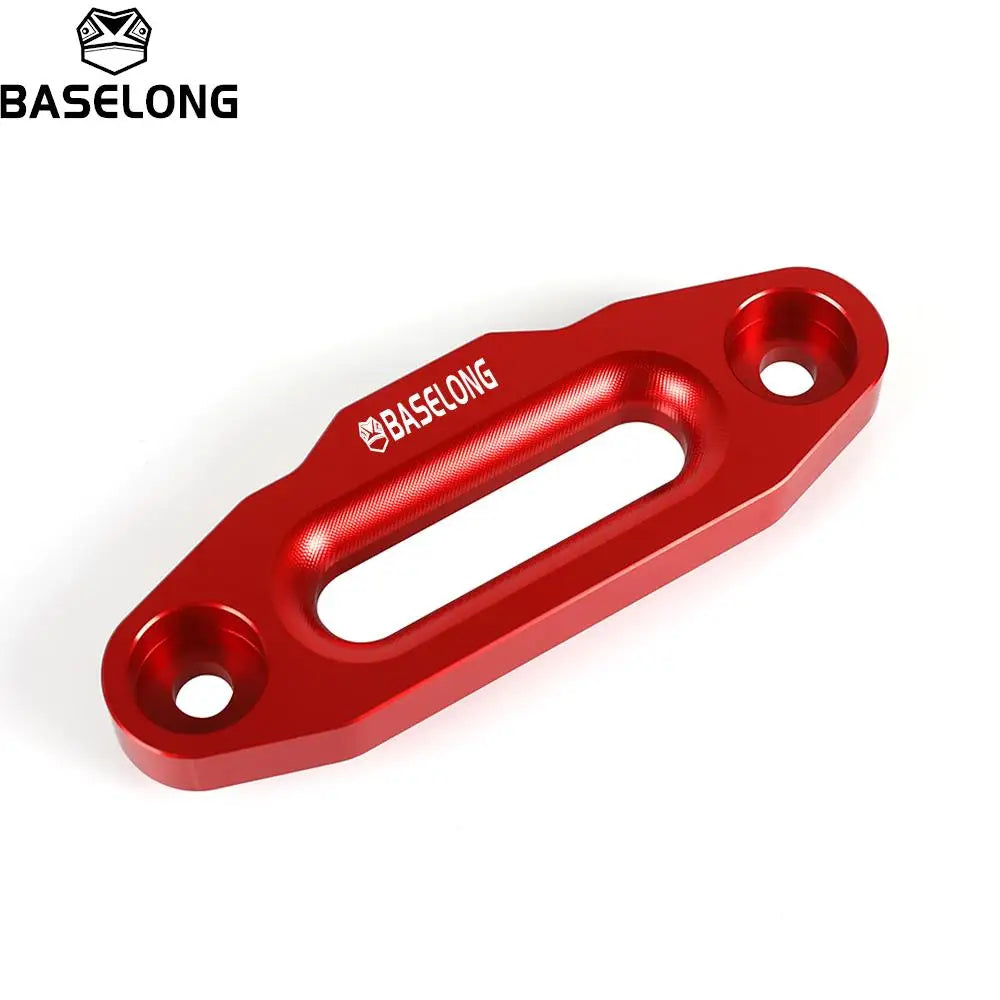 ATV Front Rear Hawse Fairlead Winch Rope For 7/8" INCH 124 MM Mount Bolt Centers For 2000-3500 LBS UTV Winches Aluminum